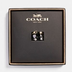 🚫 SOLD! NWT coach stardust rings